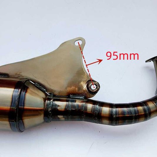 Silenciador de Escape para Yamaha Breeze Jog 50 a 90cc, Motor de Scooter de 2 Tiempos