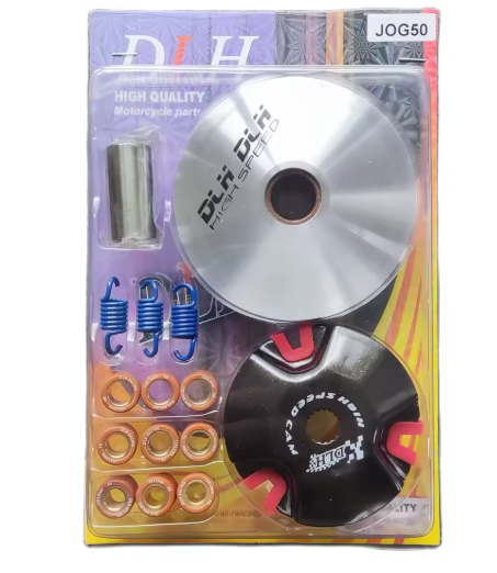 Kit variador DLH de alto rendimiento con contrapesos y polea de transmisión para Jog 50